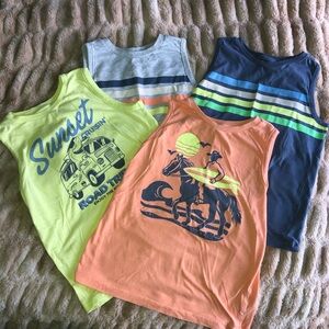 Boys summer tank tops bundle size 7